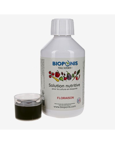 Solution nutritive organique FLORAISON pour bioponie