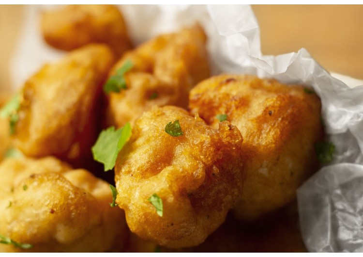 Beignets de courgette à la menthe